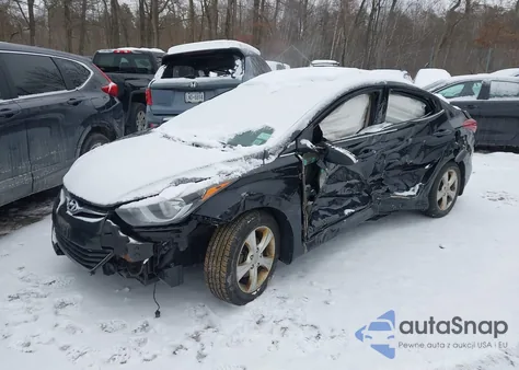 2016 Hyundai Elantra Value Edition из США, поврежденный, VIN 5NPDH4AE3GH756401